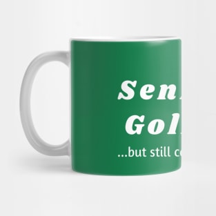 Senior golfer Mug